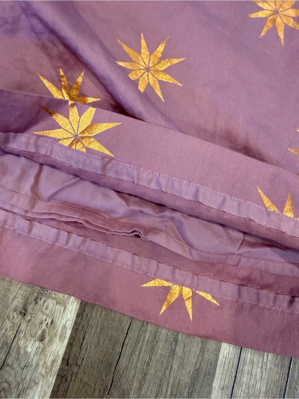 Girls' Purple Star Print Dress - Kids Dress